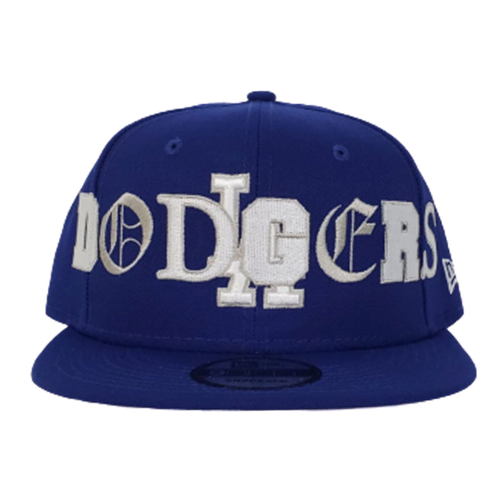NEW ERA LOS ANGELES DODGERS MIXED FONT 9FIFTY SNAPBACK