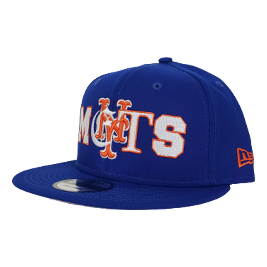 NEW ERA NEW YORK METS MIXED FONT 9FIFTY SNAPBACK