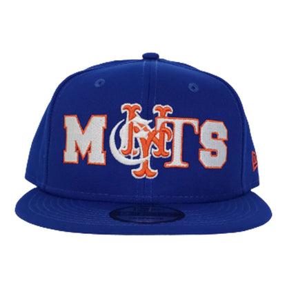 NEW ERA NEW YORK METS MIXED FONT 9FIFTY SNAPBACK