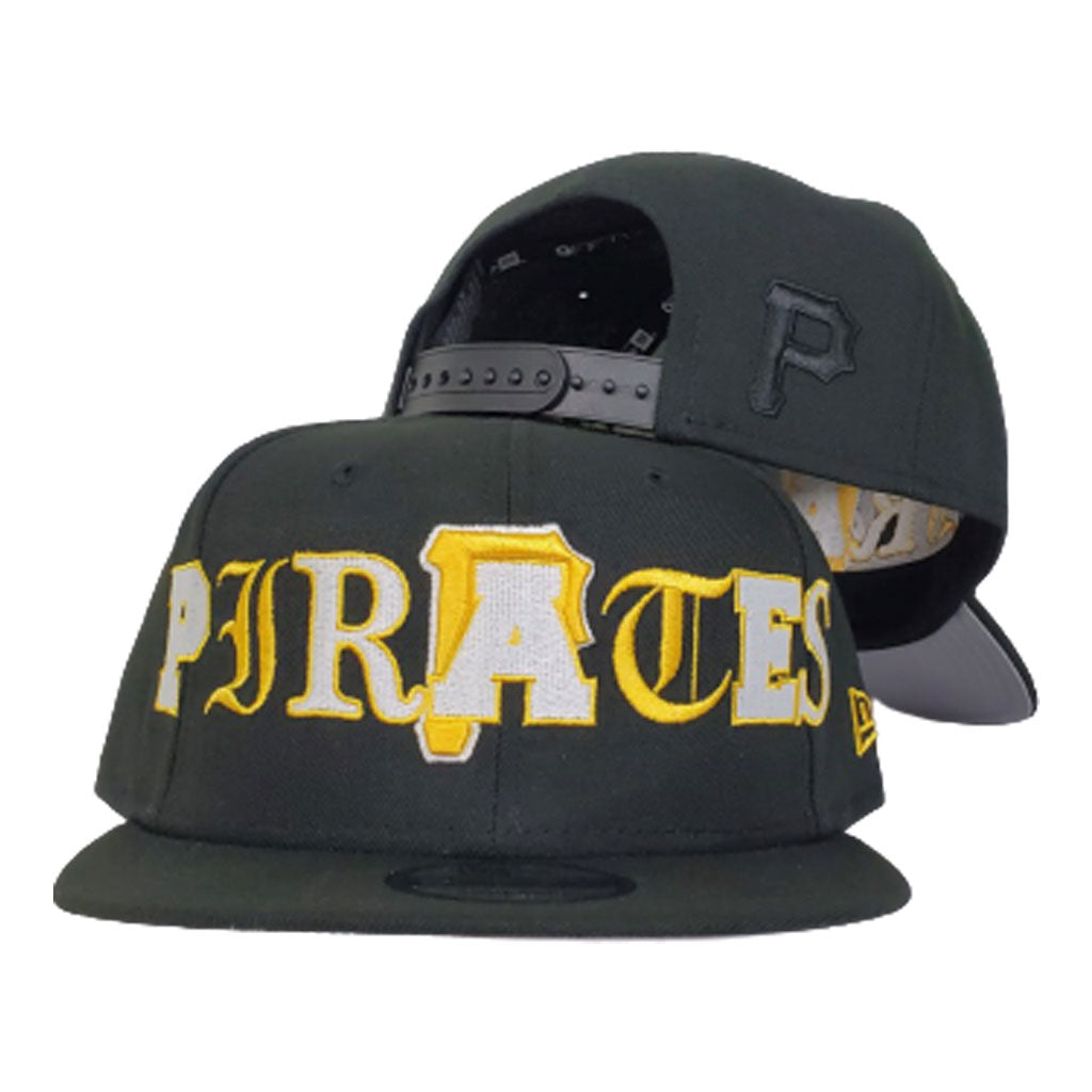 NEW ERA PITTSBURGH PIRATES MIXED FONT 9FIFTY SNAPBACK