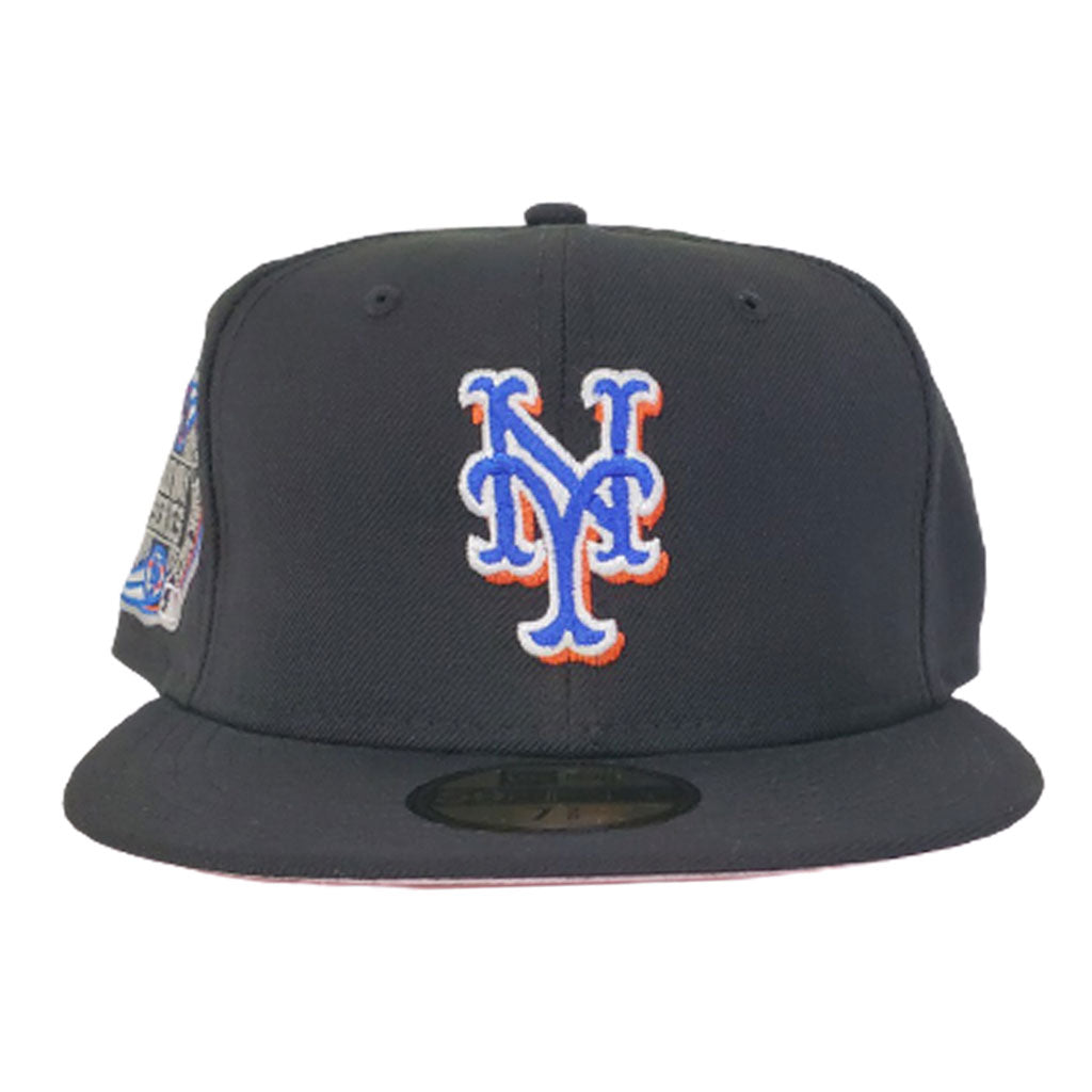 NEW YORK METS BLACK PINK BOTTOM SUBWAY SERIES NEW ERA 59FIFTY FITTED