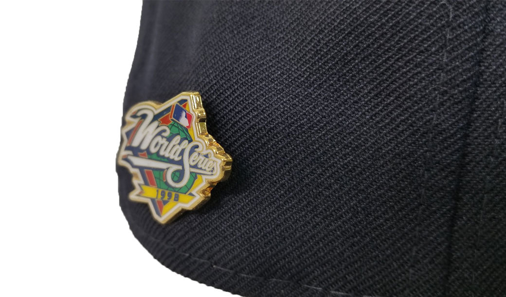 NEW YORK Yankees 1998 WORLD SERIES METAL PIN NEW ERA 59FIFTY FITTED HAT