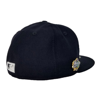 NEW YORK Yankees 1999 WORLD SERIES METAL PIN NEW ERA 59FIFTY FITTED HAT