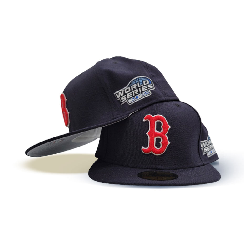 Navy Blue Boston Red Sox Cooperstown 2004 World Series Side Patch New Era 59Fifty Fitted