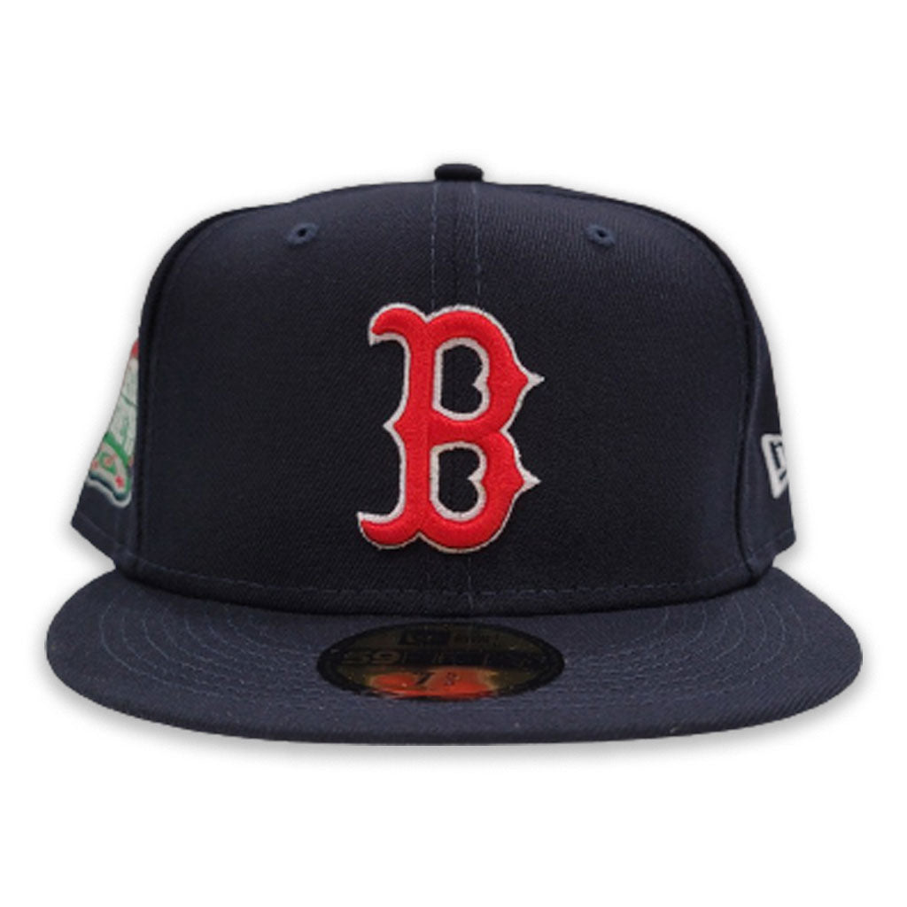 Navy Blue Boston Red Sox Gray Bottom 1999 All Star Game Side Patch New Era 59Fifty Fitted