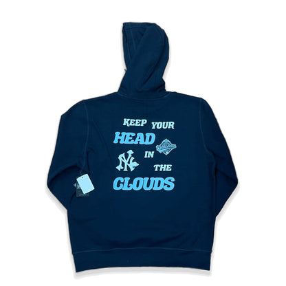 Navy Blue New York Yankees Clouds New Era Hoodie
