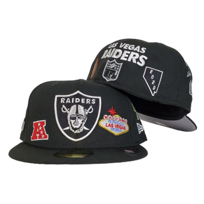 New Era Black Las Vegas Raiders Souvenir 59FIFTY Fitted