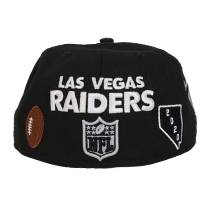 New Era Black Las Vegas Raiders Souvenir 59FIFTY Fitted