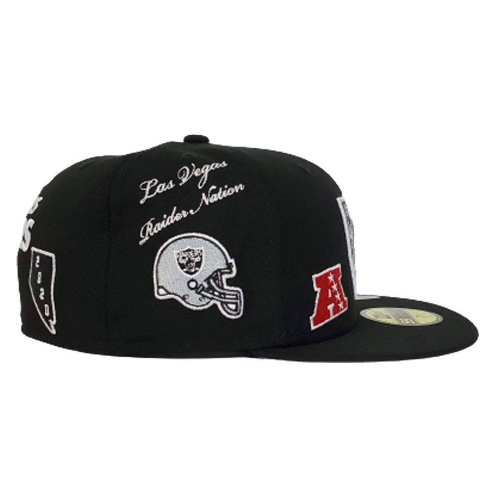 New Era Black Las Vegas Raiders Souvenir 59FIFTY Fitted