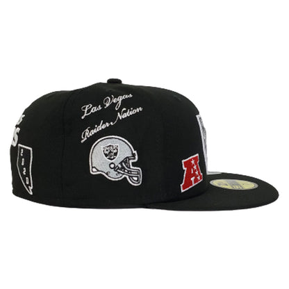 New Era Black Las Vegas Raiders Souvenir 59FIFTY Fitted