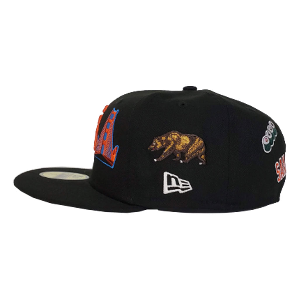 New Era Black San Francisco Giants Souvenir 59FIFTY Fitted