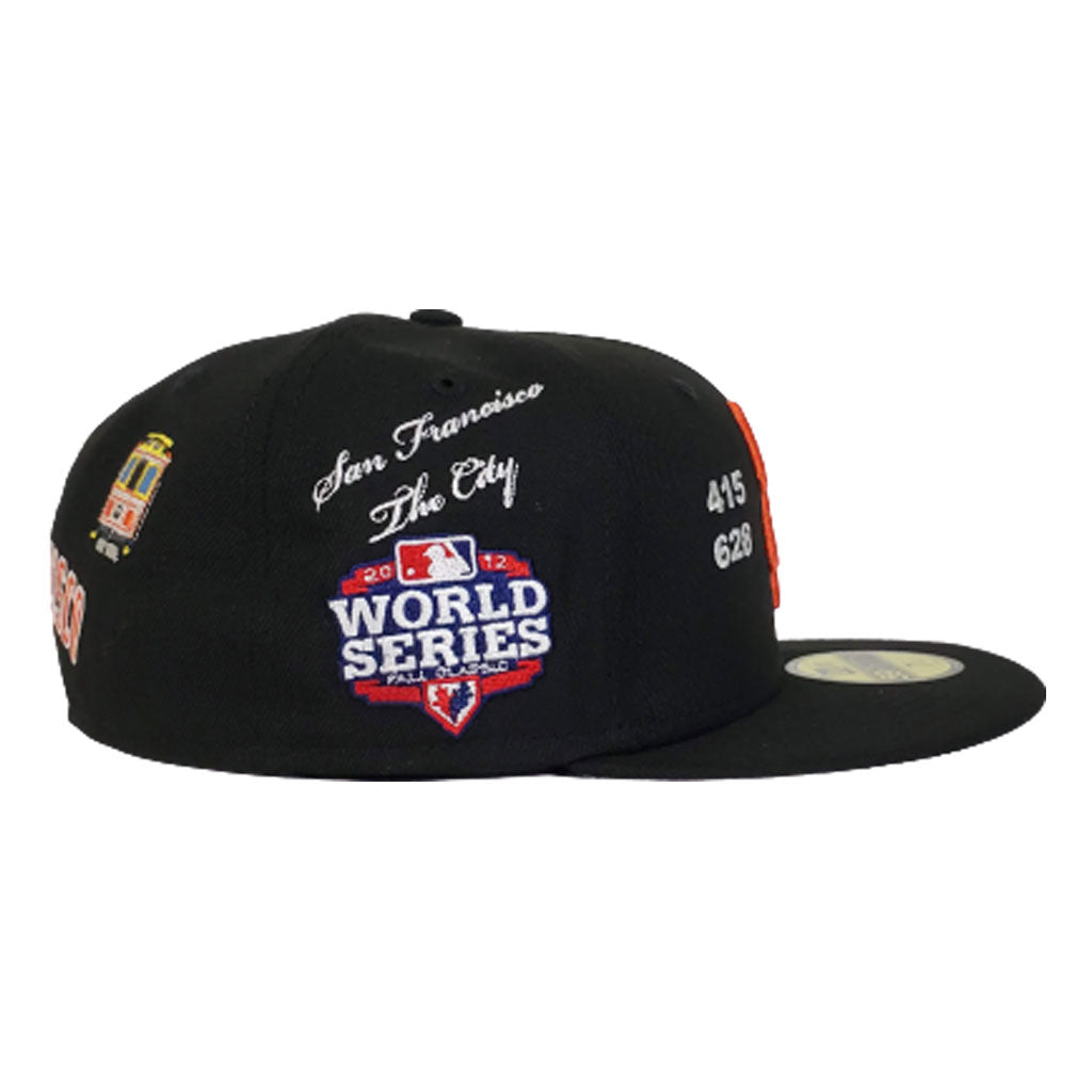 New Era Black San Francisco Giants Souvenir 59FIFTY Fitted