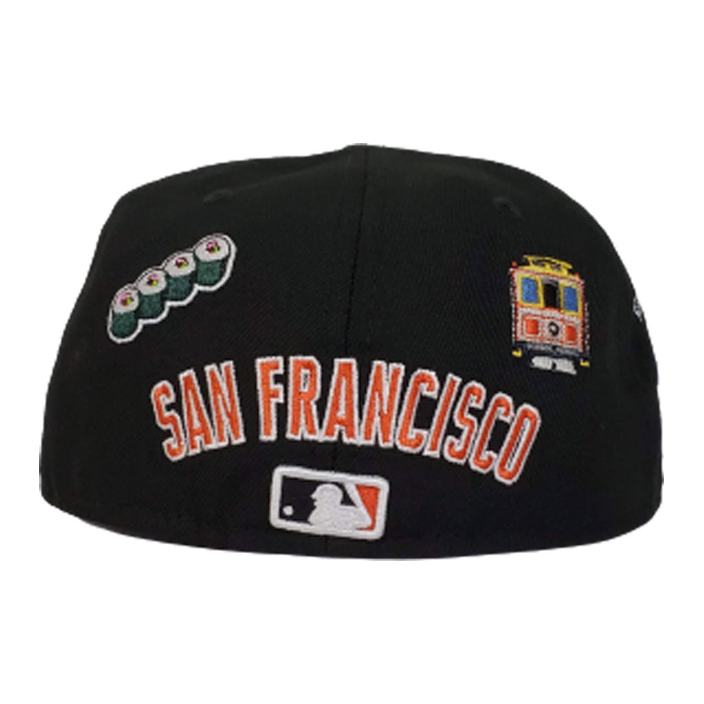 New Era Black San Francisco Giants Souvenir 59FIFTY Fitted