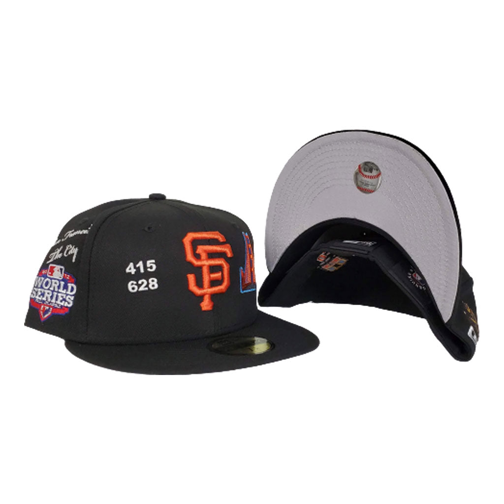 New Era Black San Francisco Giants Souvenir 59FIFTY Fitted
