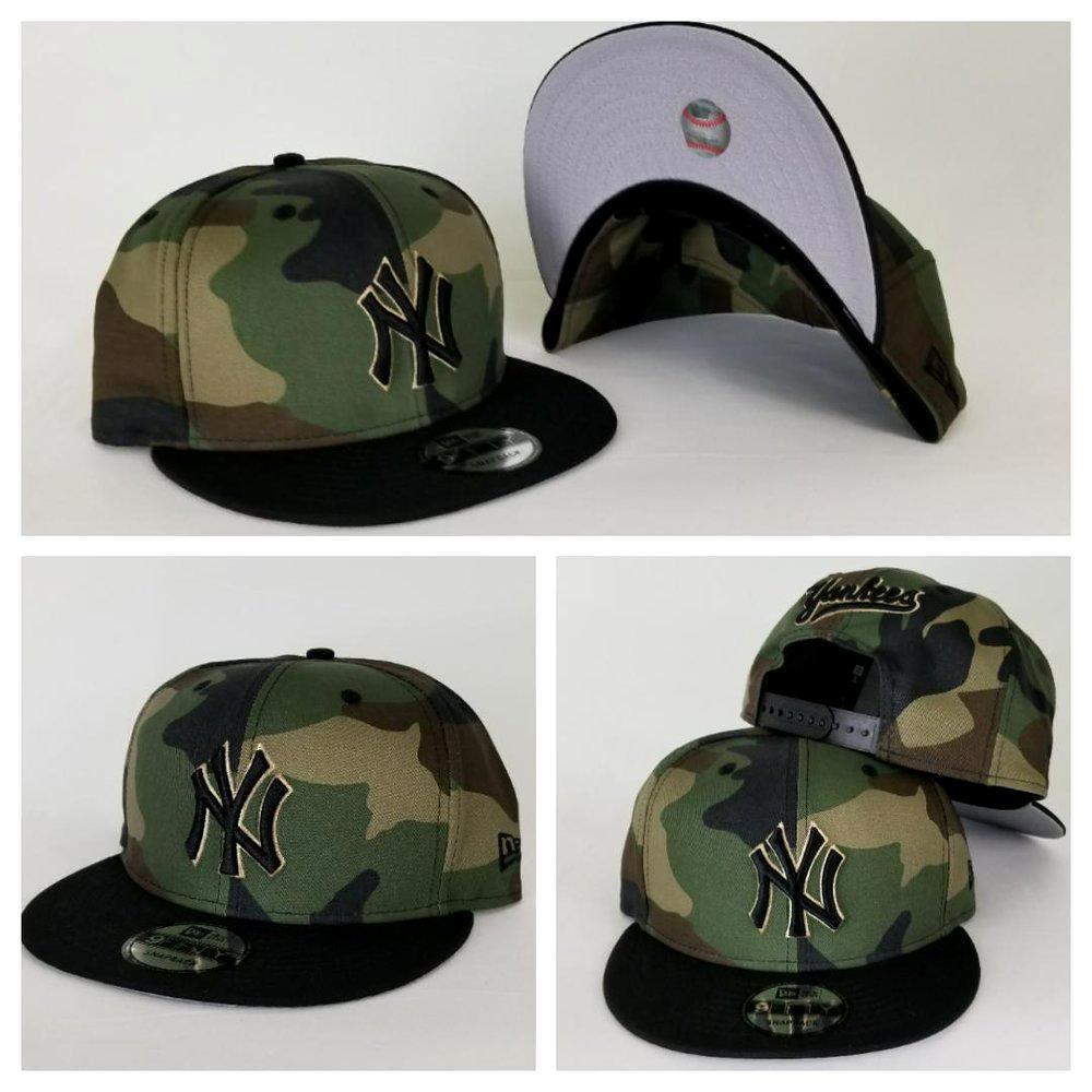 New Era Camouflage New York Yankees 9Fifty Snapback Hat