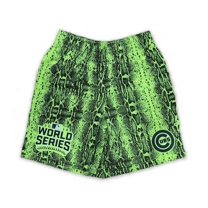 New Era Chicago Cubs Summer Pop Yellow Shorts