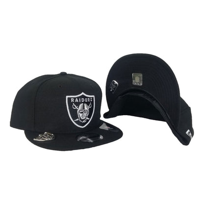 New Era Duel Logo Oakland Raiders Snapback