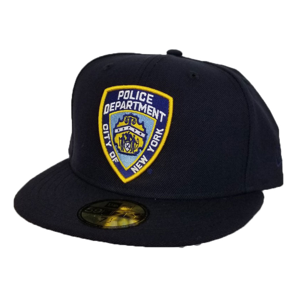 New Era Navy Blue New York Police Department " NYPD " 59FIFTY Fitted Hat
