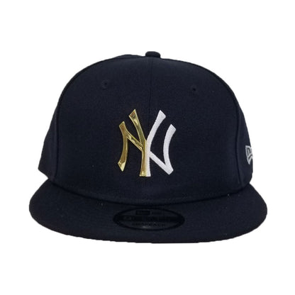 New Era Navy Split Metal New York Yankees Snapback