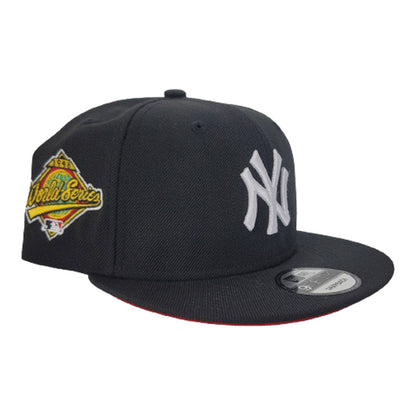 Black New Era New York Yankees 1996 World Series Red Bottom 9Fifty Snapback