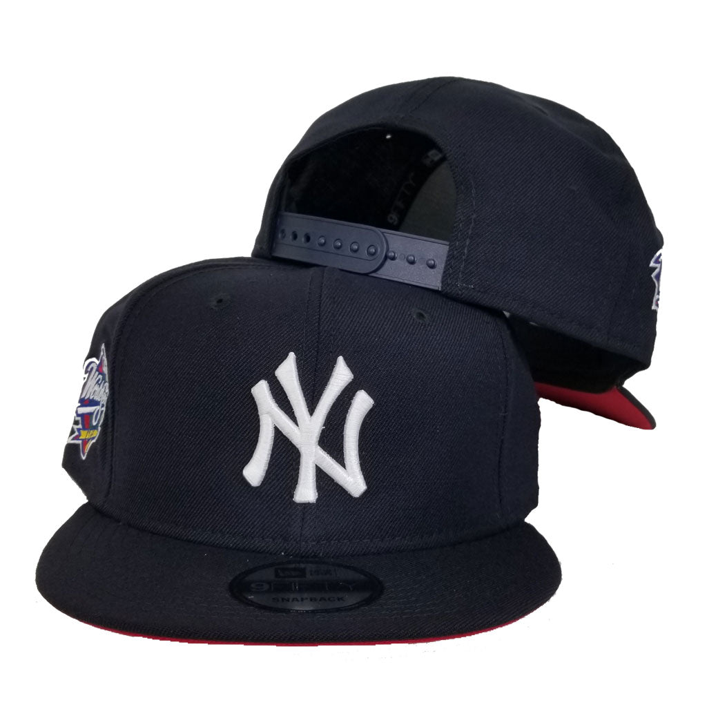 New Era New York Yankees 1998 World Series Navy Red Bottom 9Fifty Snapback Hat