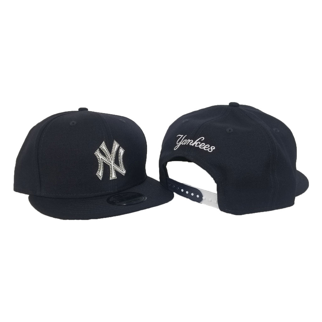 New Era New York Yankees Rhinestone Navy Blue 9Fifty Snapback