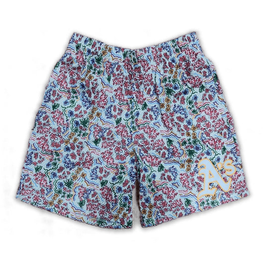 New Era Oakland Athletics Watercolor Floral Shorts