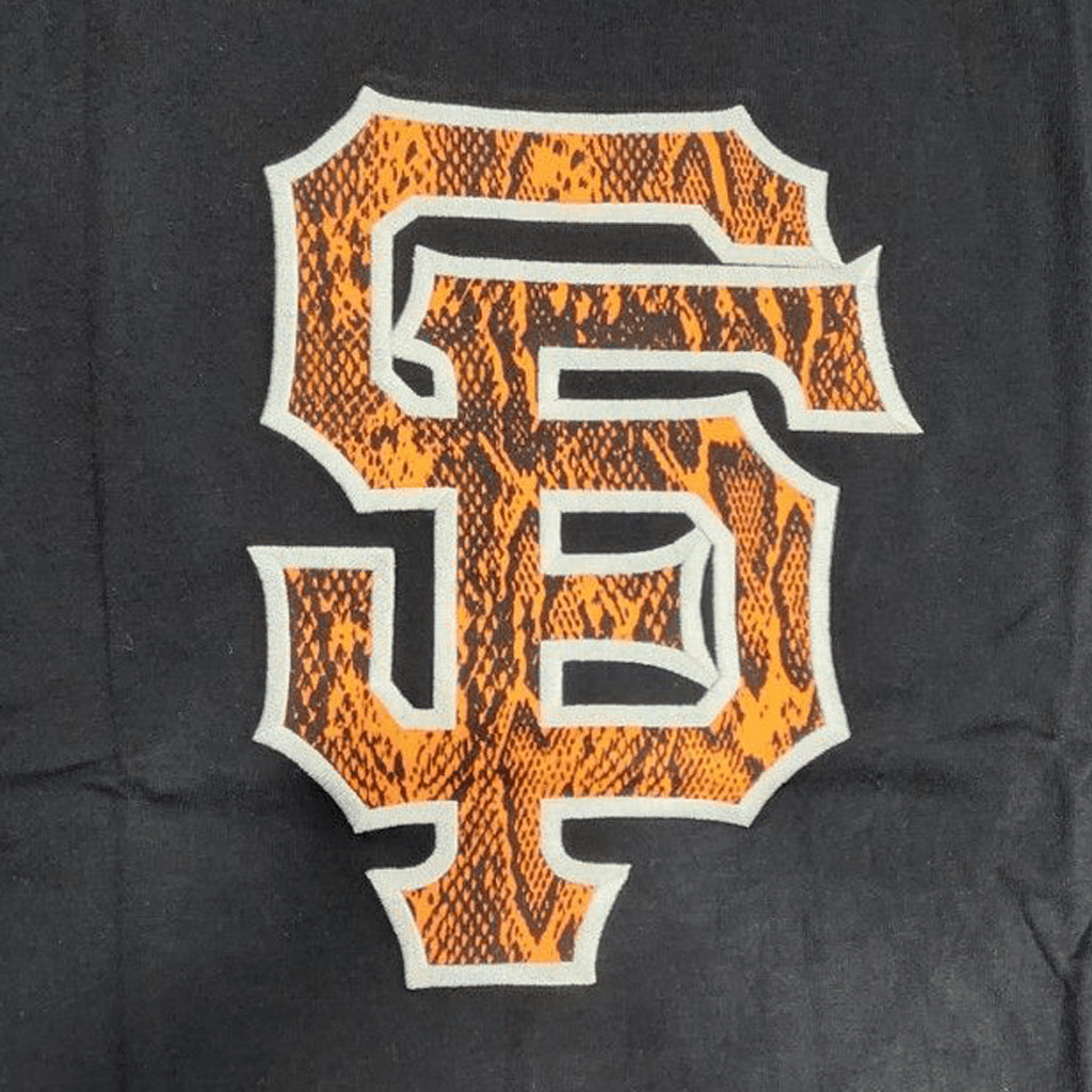 New Era San Francisco Giants Summer Pop Black Neon Orange T-shirt