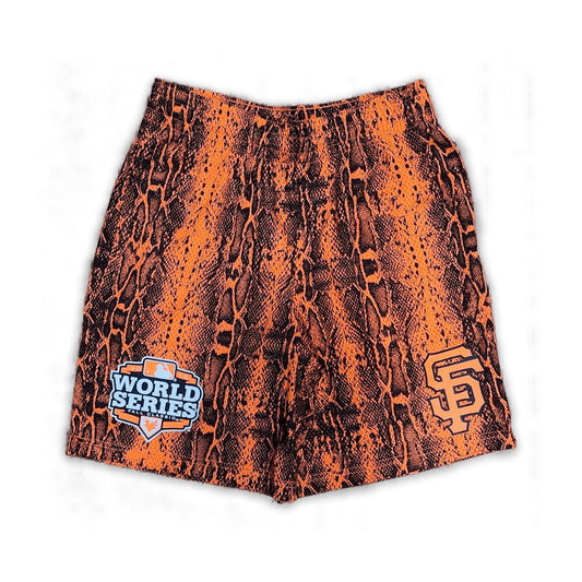 New Era San Francisco Giants Summer Pop Orange Shorts