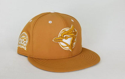 New Era Toronto Blue Jays Nubuck Wheat 59Fifty fitted hat