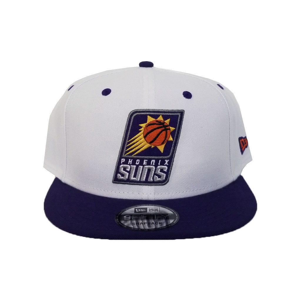 New Era White / Purple Phoenix Suns 9Fifty Snapback