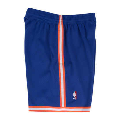 New York Knicks Mitchell & Ness Royal Hardwood Classics Swingman Shorts