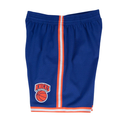 New York Knicks Mitchell & Ness Royal Hardwood Classics Swingman Shorts