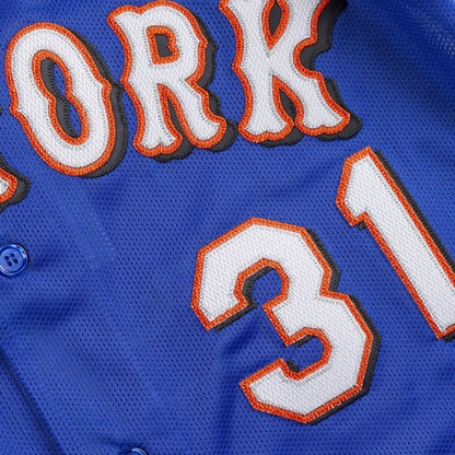 New York Mets Mike Piazza Mitchell & Ness Royal Blue Cooperstown Collection Mesh Batting Practice Jersey