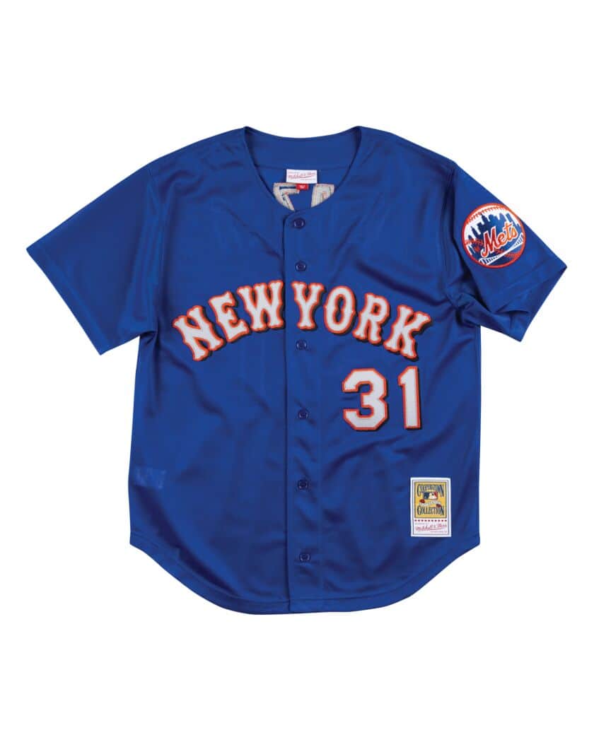 New York Mets Mike Piazza Mitchell & Ness Royal Blue Cooperstown Collection Mesh Batting Practice Jersey