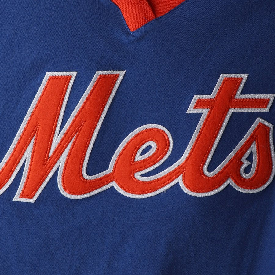 New York Mets Mitchell & Ness Overtime Win V-Neck T-Shirt – Royal
