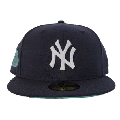 New York Yankees Navy Blue Mint Green Bottom 2008 All Star Game New Era 59Fifty Fitted