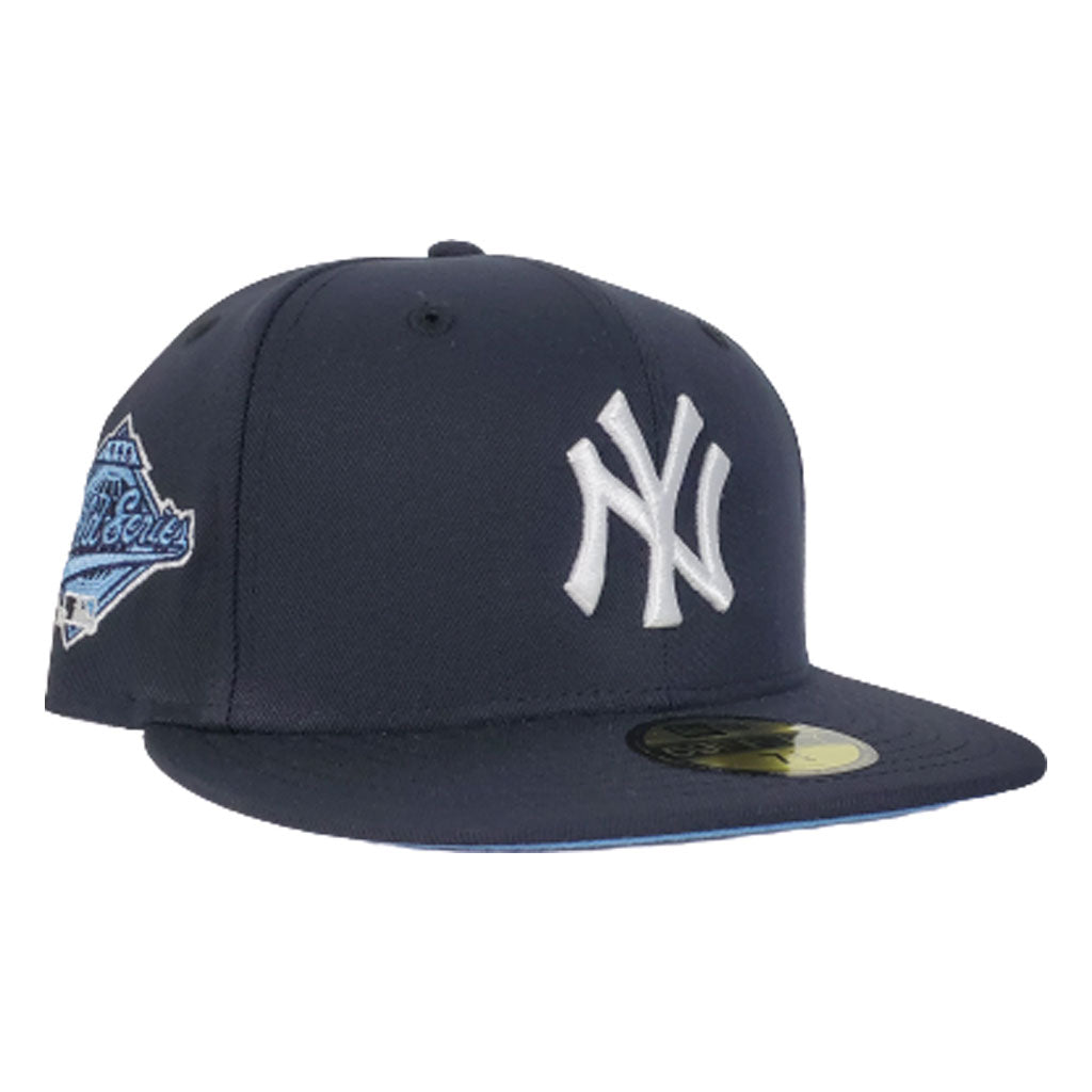 New York Yankees Navy Icy Blue Bottom 1996 World Series New Era 59Fifty Fitted