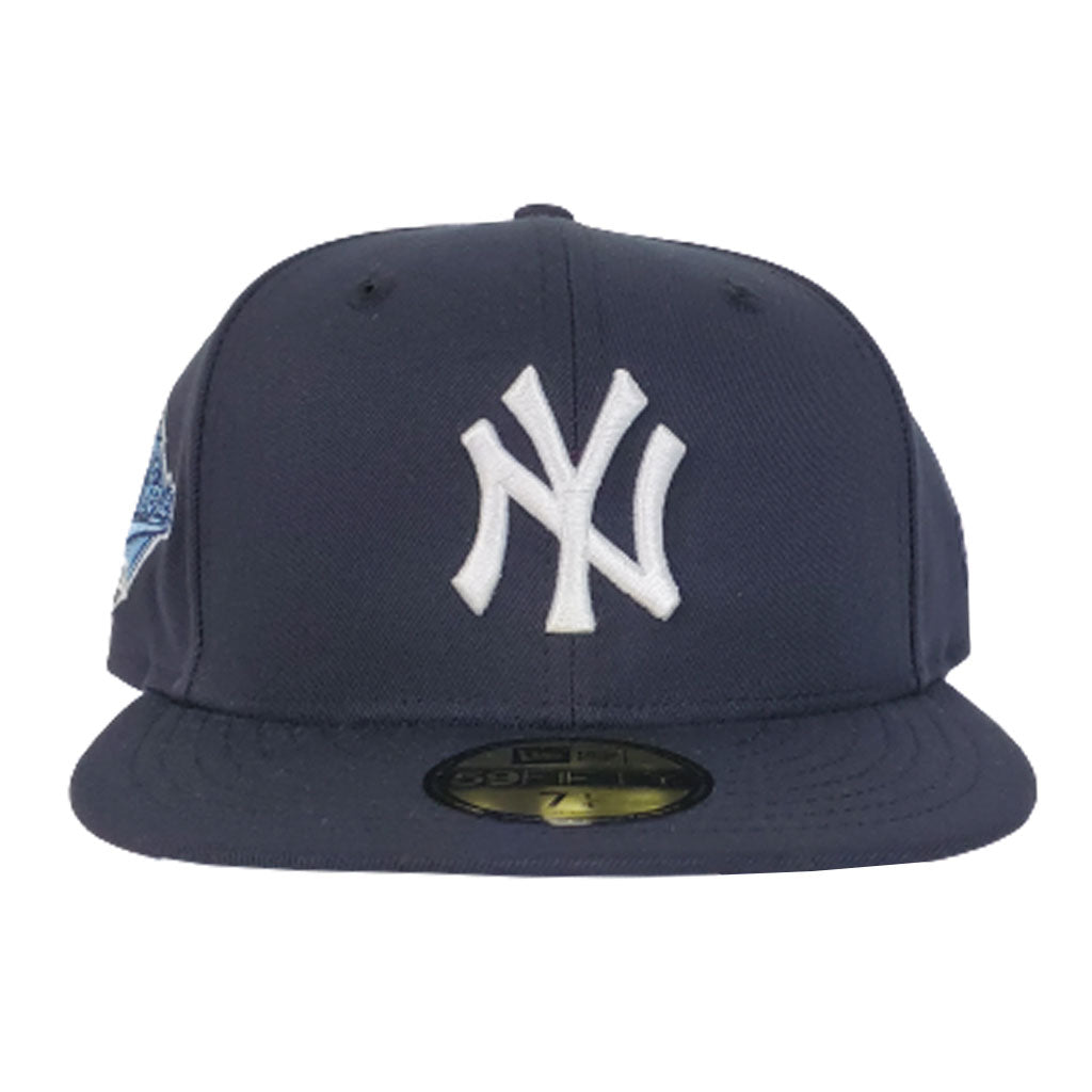 New York Yankees Navy Icy Blue Bottom 1996 World Series New Era 59Fifty Fitted