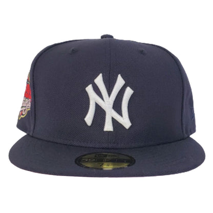 New York Yankees Navy Pink Bottom 1999 World Series New Era 59Fifty Fitted