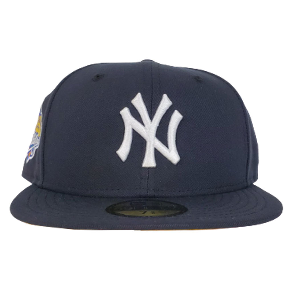 New York Yankees Navy Yellow Bottom 1999 World Series New Era 59Fifty Fitted