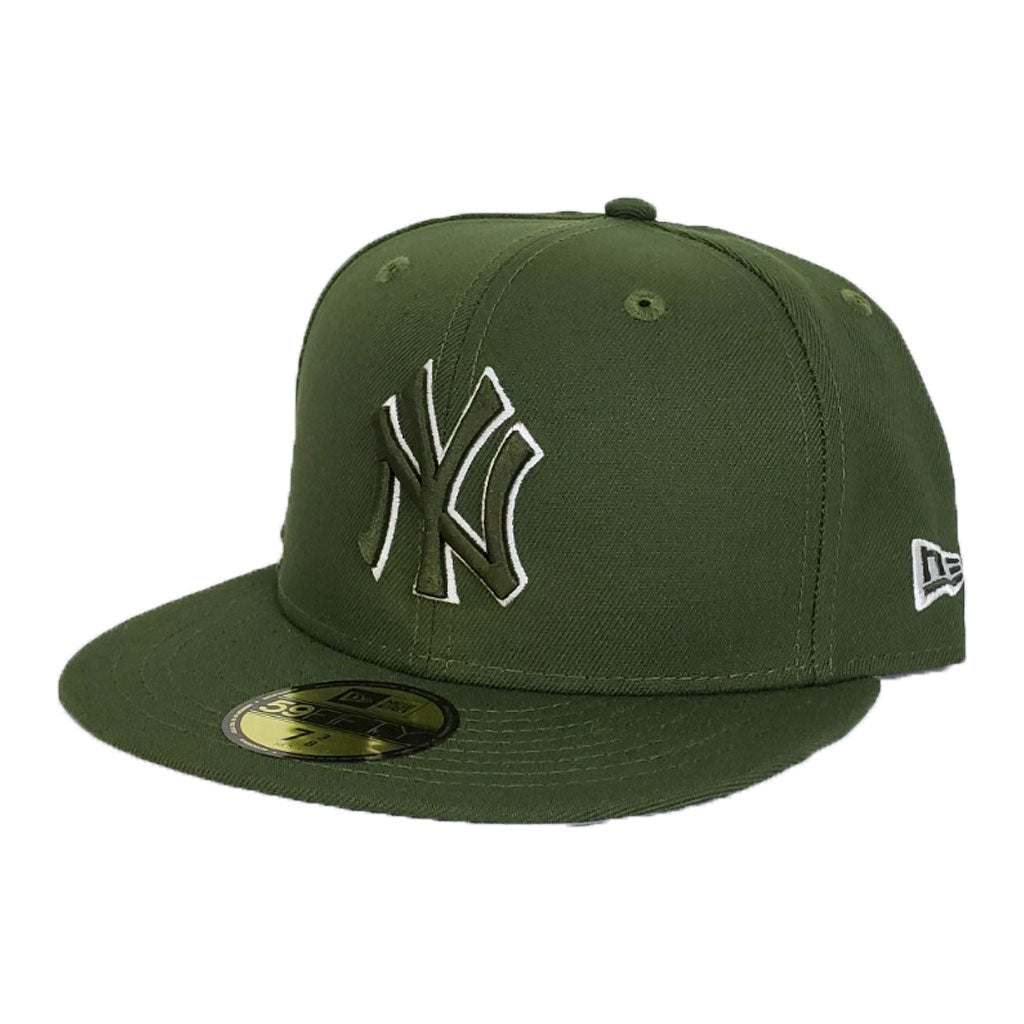 New York Yankees Olive Green New Era 59Fifty Fitted