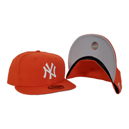 New York Yankees Orange New Era 59Fifty Fitted Hat