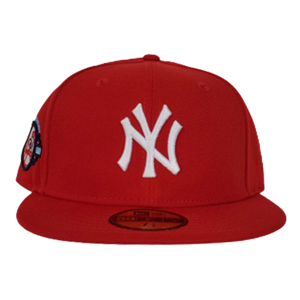 New York Yankees Red Icy Blue Bottom 100th Anniversary New Era 59Fifty Fitted