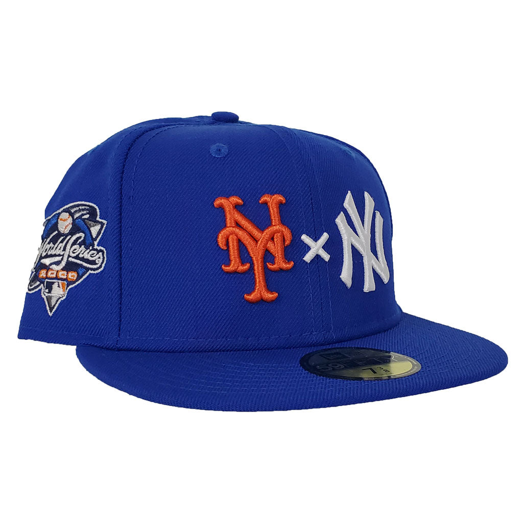 New York Yankees X New York Mets X Royal 2000 World Series New Era 59Fifty Fitted