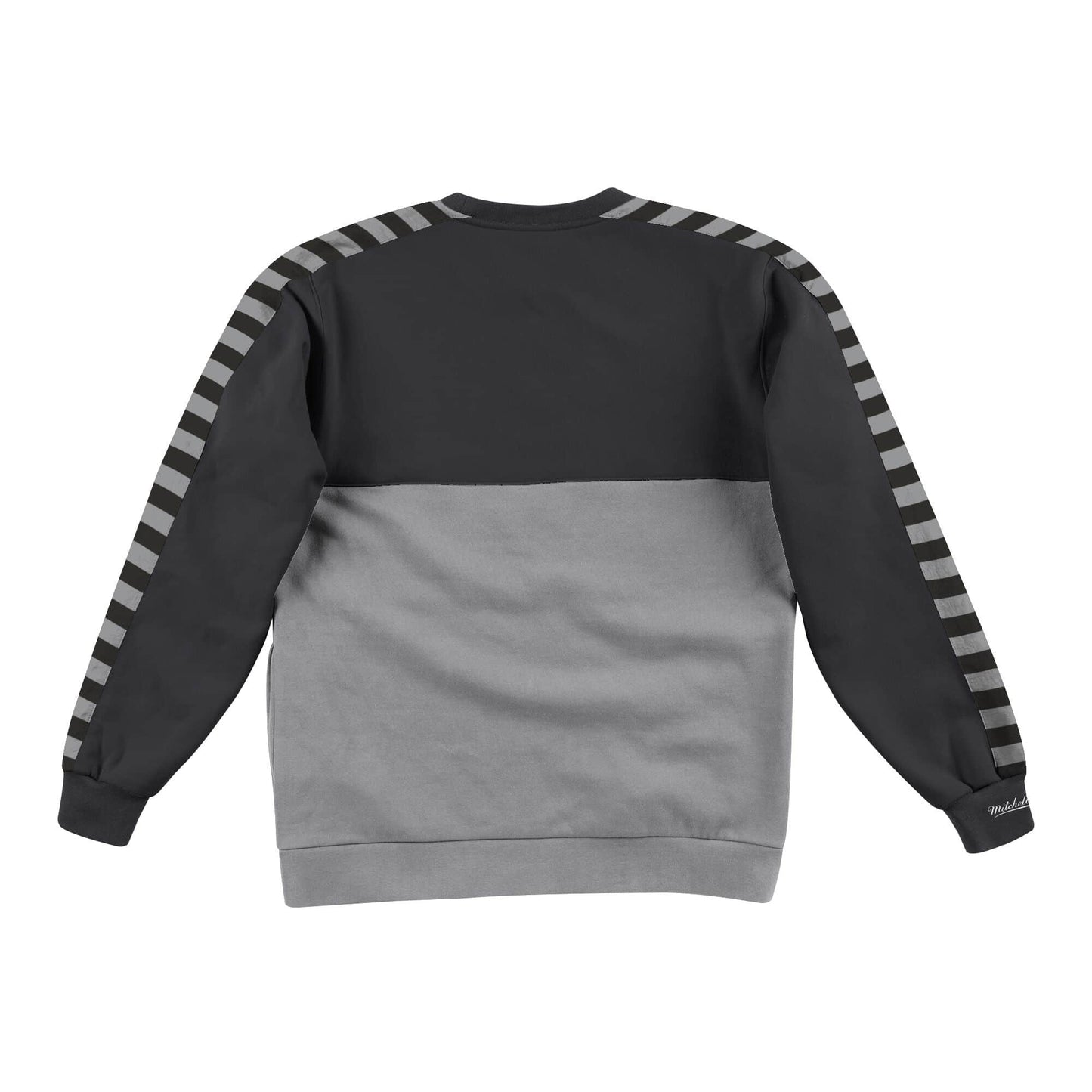 Oakland Raiders Mitchell & Ness Scorer Fleece Crew Sweatshirt