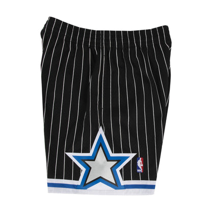 Orlando Magic Mitchell & Ness Black Hardwood Classics Swingman Shorts