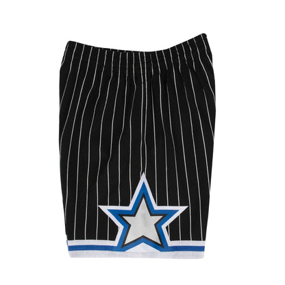 Orlando Magic Mitchell & Ness Black Hardwood Classics Swingman Shorts