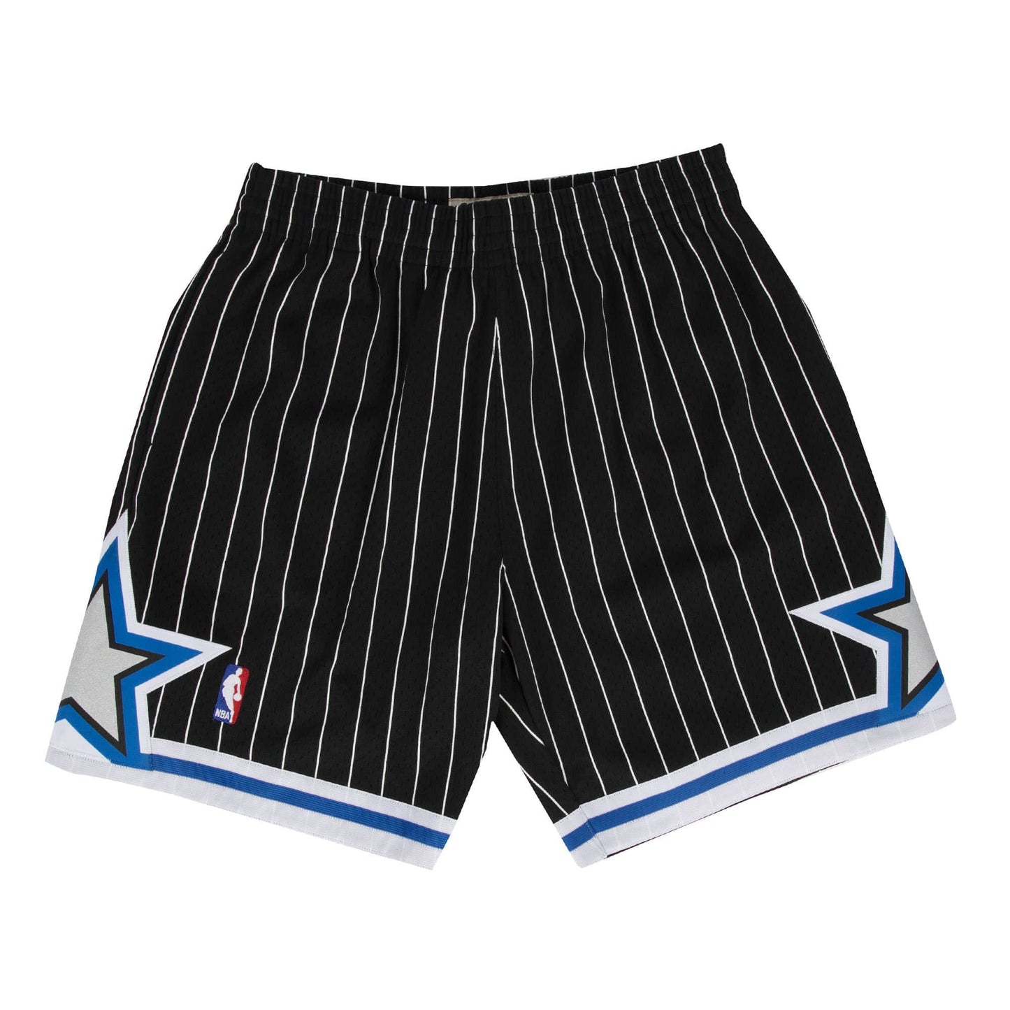 Orlando Magic Mitchell & Ness Black Hardwood Classics Swingman Shorts