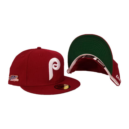 PHILADELPHIA PHILLIES 1980 WORLD SERIES METAL PIN NEW ERA 59FIFTY FITTED HAT